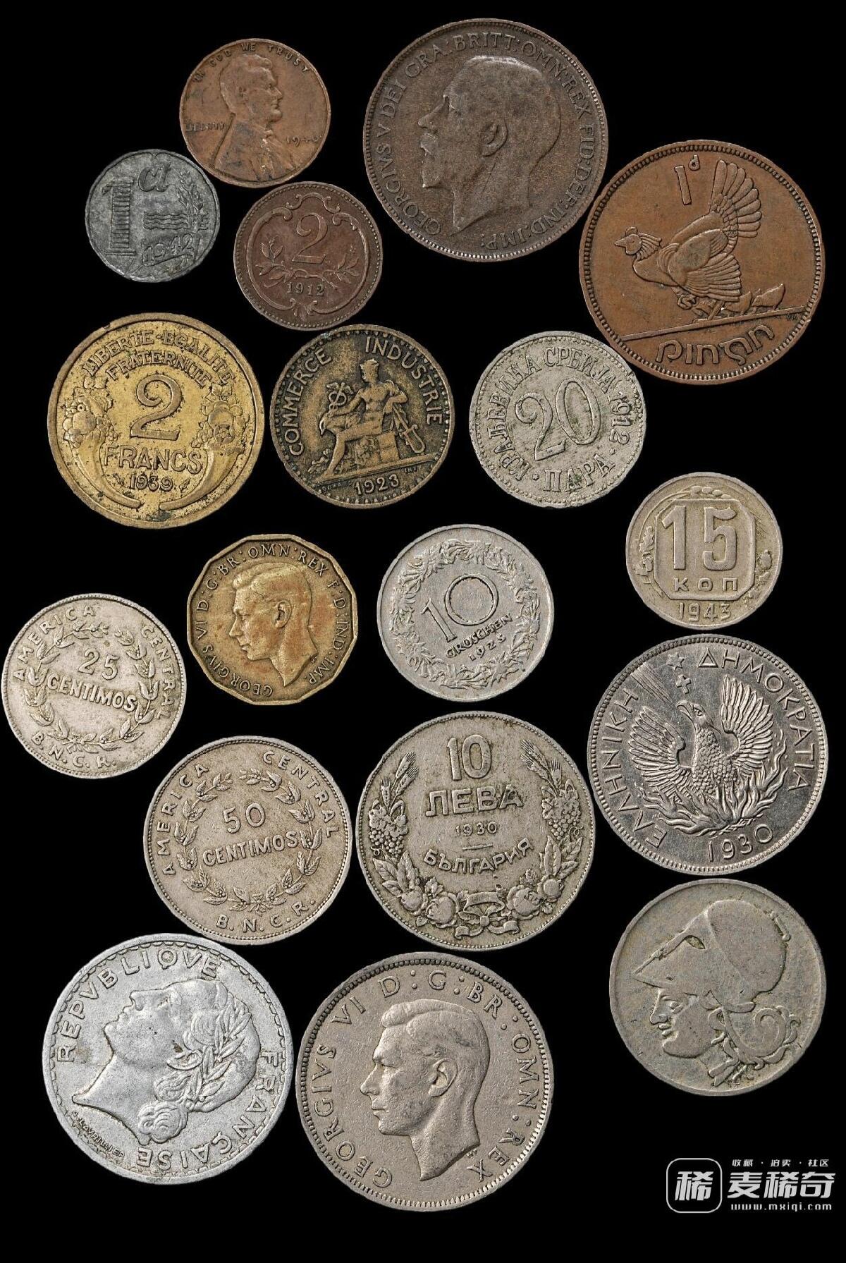 世界硬币一组，2026/2/22