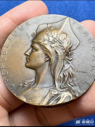 法国玛丽安娜女神铜章 复古尖顶帽 2026/2/22