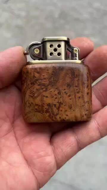 麻梨疙瘩煤油打火机纯铜佐罗机芯