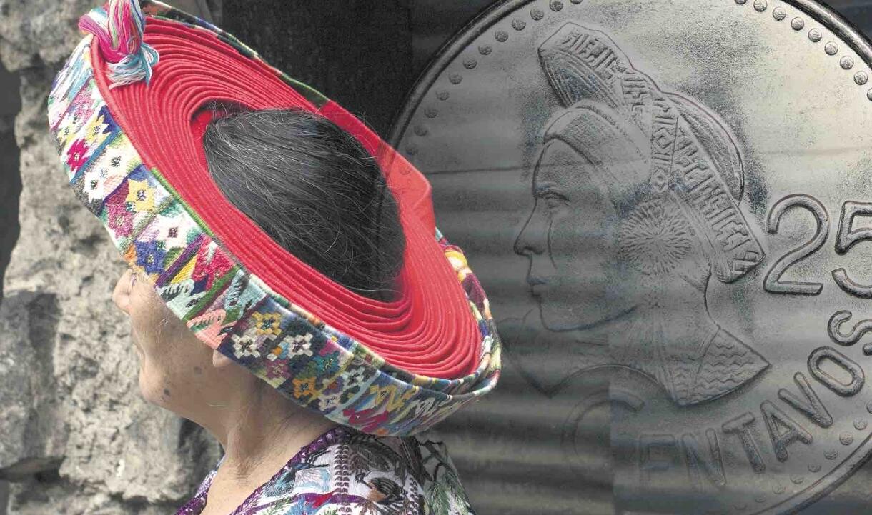 危地马拉25分硬币里的玛雅文明密码