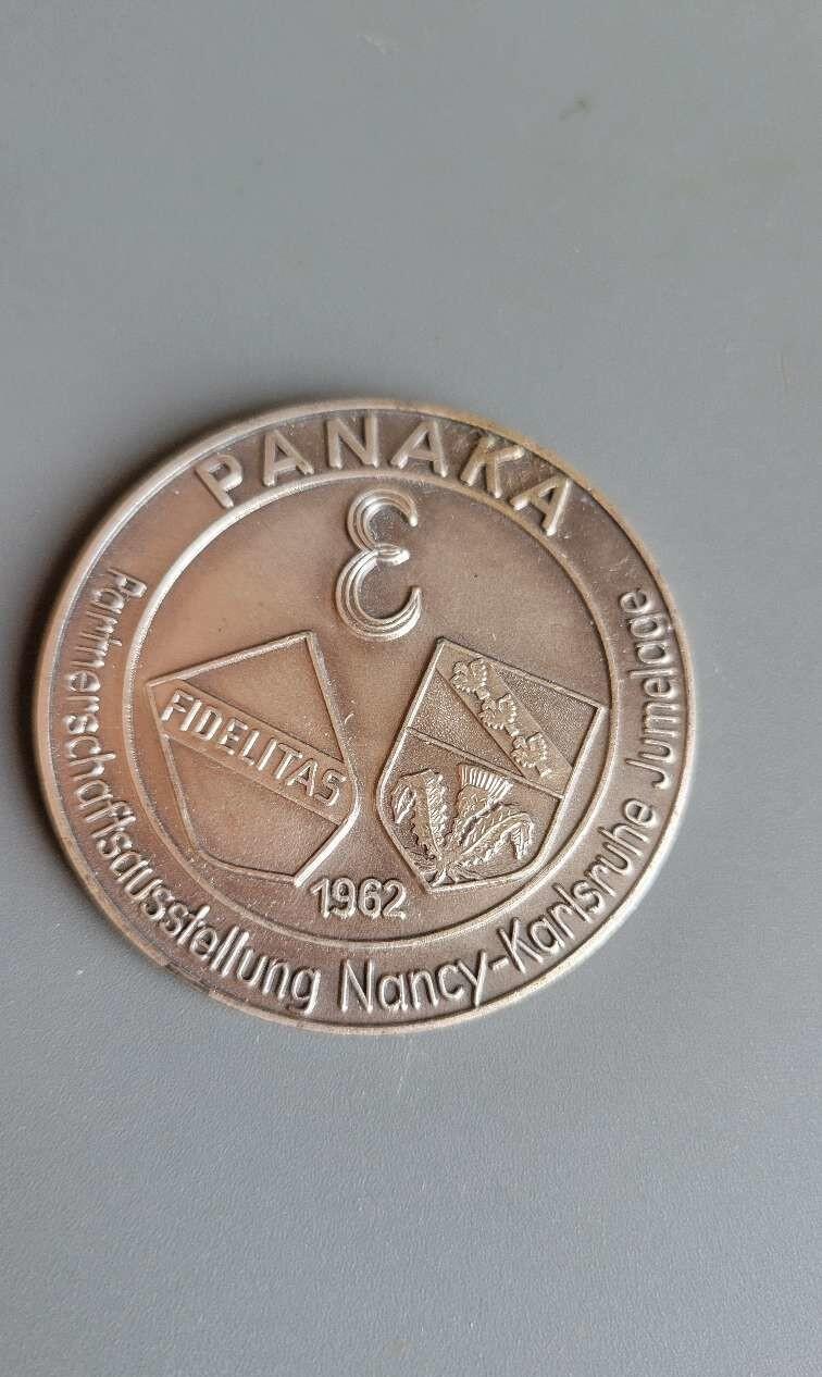 1962 Nancy-Karlsruhe Partnership Medal (PANAKA)
