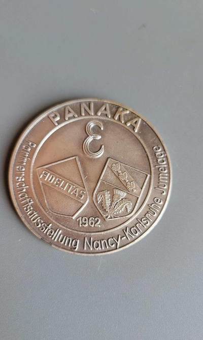 1962 Nancy-Karlsruhe Partnership Medal (PANAKA)
