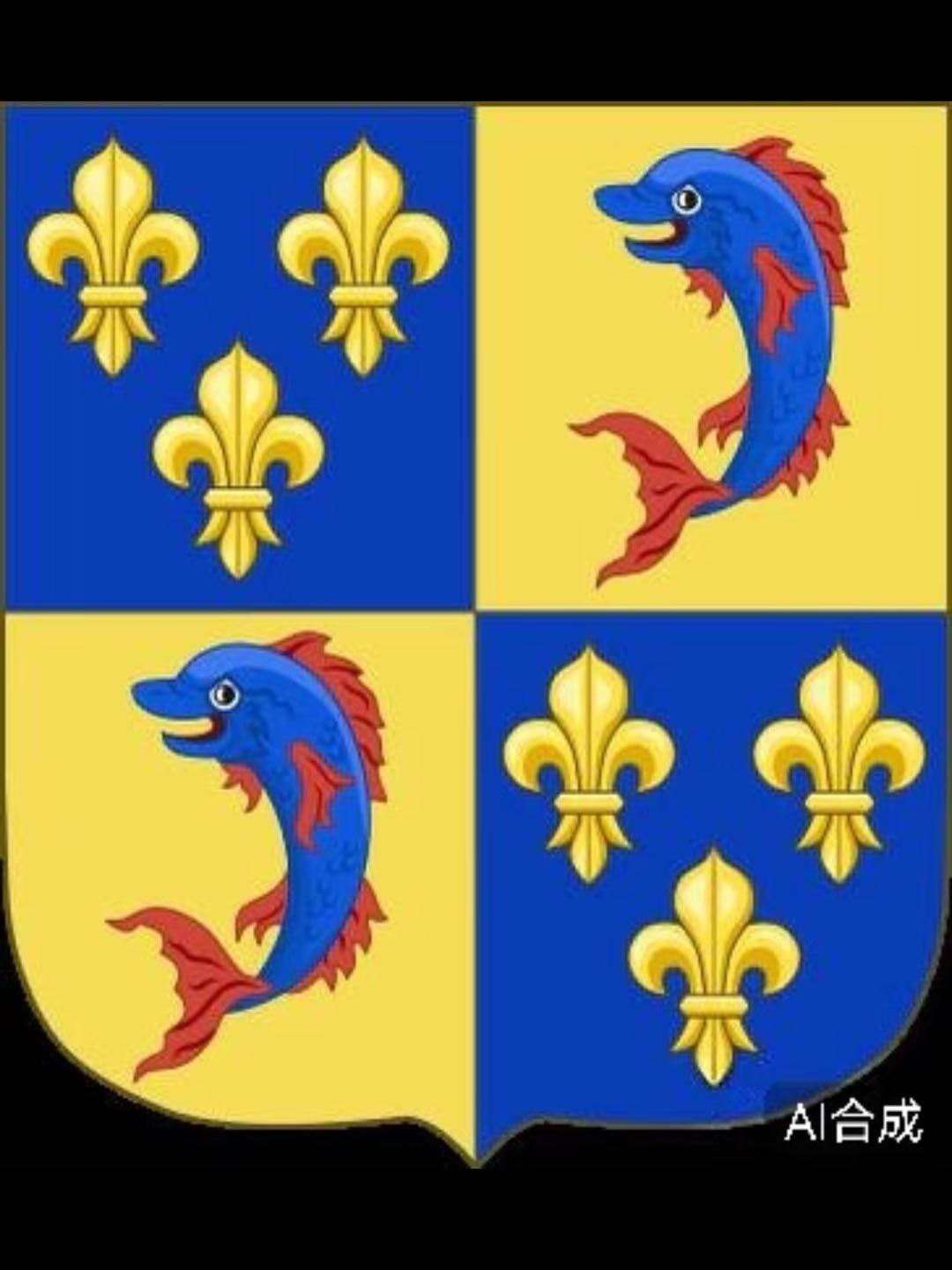 法国多菲内打制金币太阳埃居—金海豚