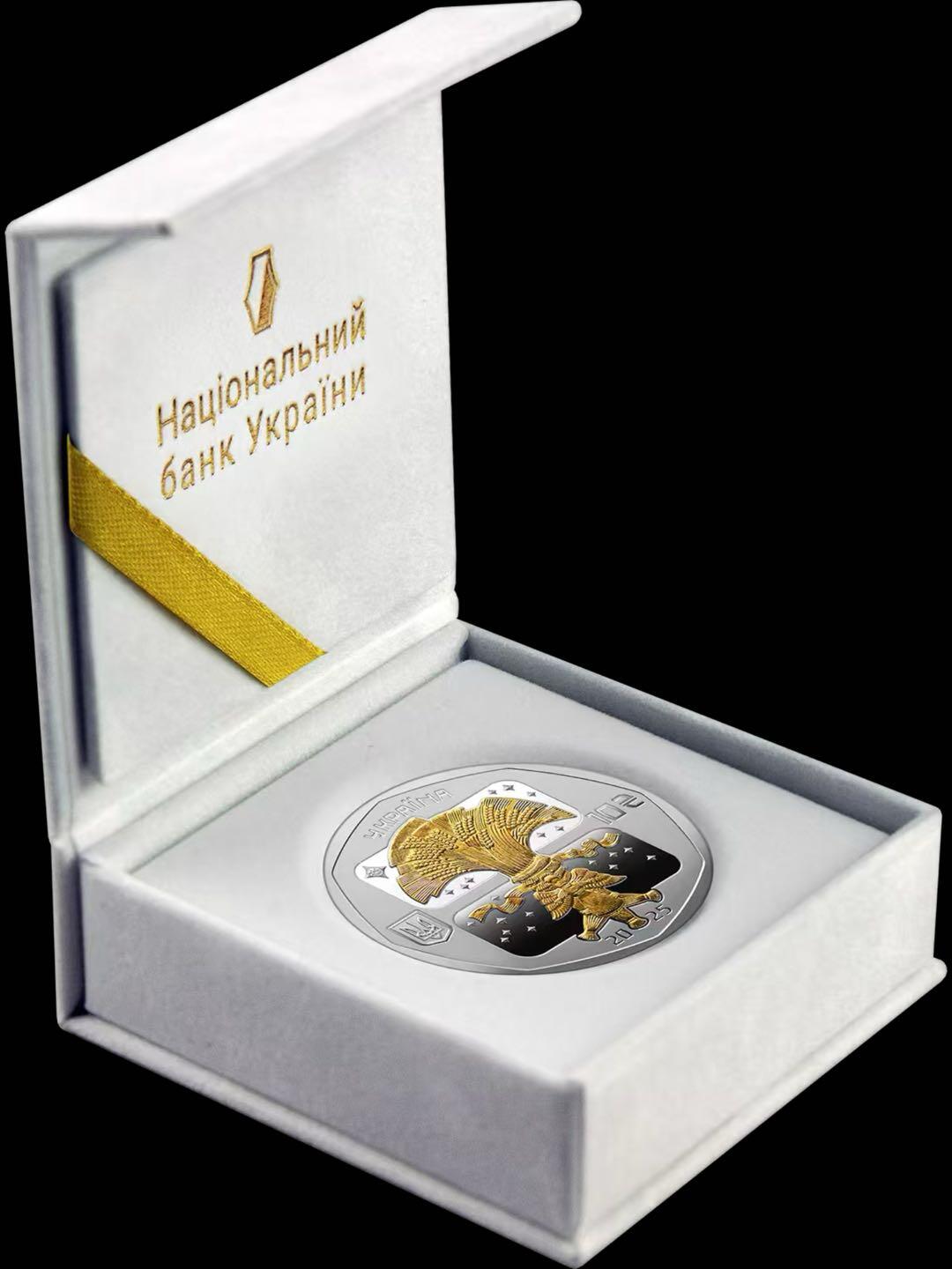 圣诞节精神—2025年乌克兰银币