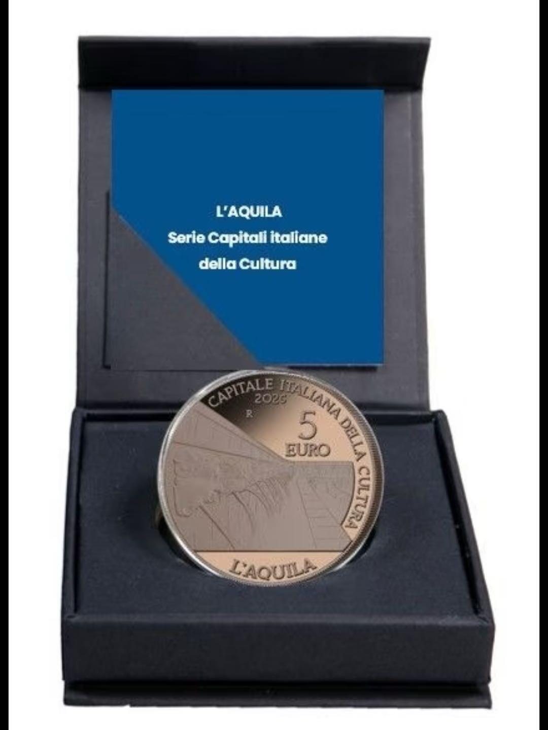 意大利文化之都系列“拉奎尔”—2026意大利铜币