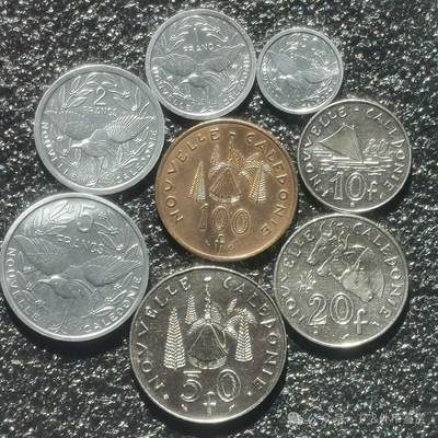 新喀里多尼亚流通硬币