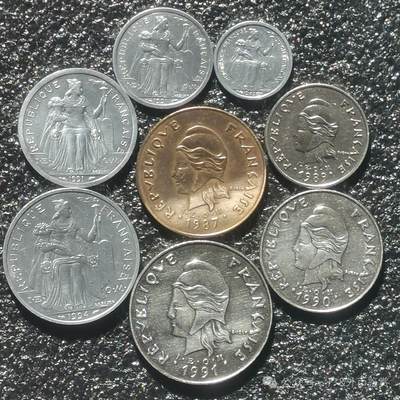 新喀里多尼亚流通硬币