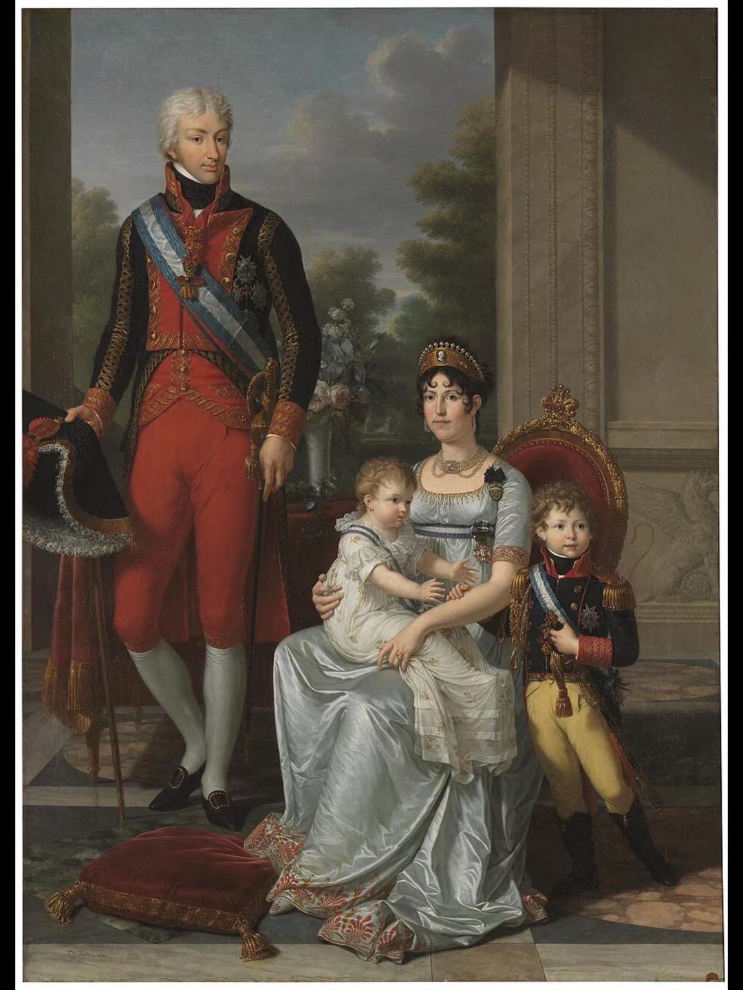 意大利托斯卡纳1807年埃特鲁里亚王国10里拉银币