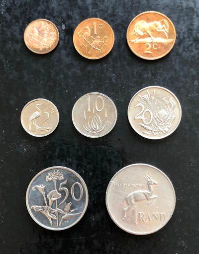 南非共和国1979年版流通硬币套币