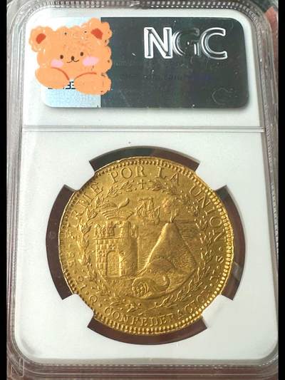 1838年南秘鲁8埃斯库多金币