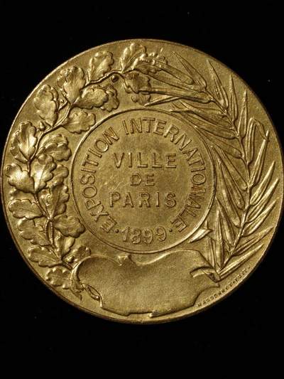 1899年巴黎国际博览会官方奖章