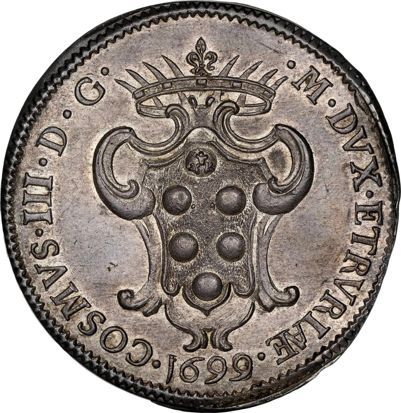 托斯卡纳公国“玫瑰币”（Pezza della Rosa）