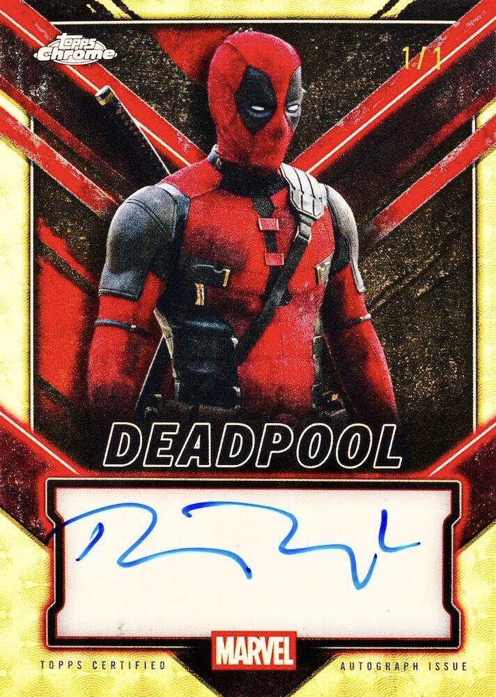 2025 Topps Chrome系列死侍收藏卡