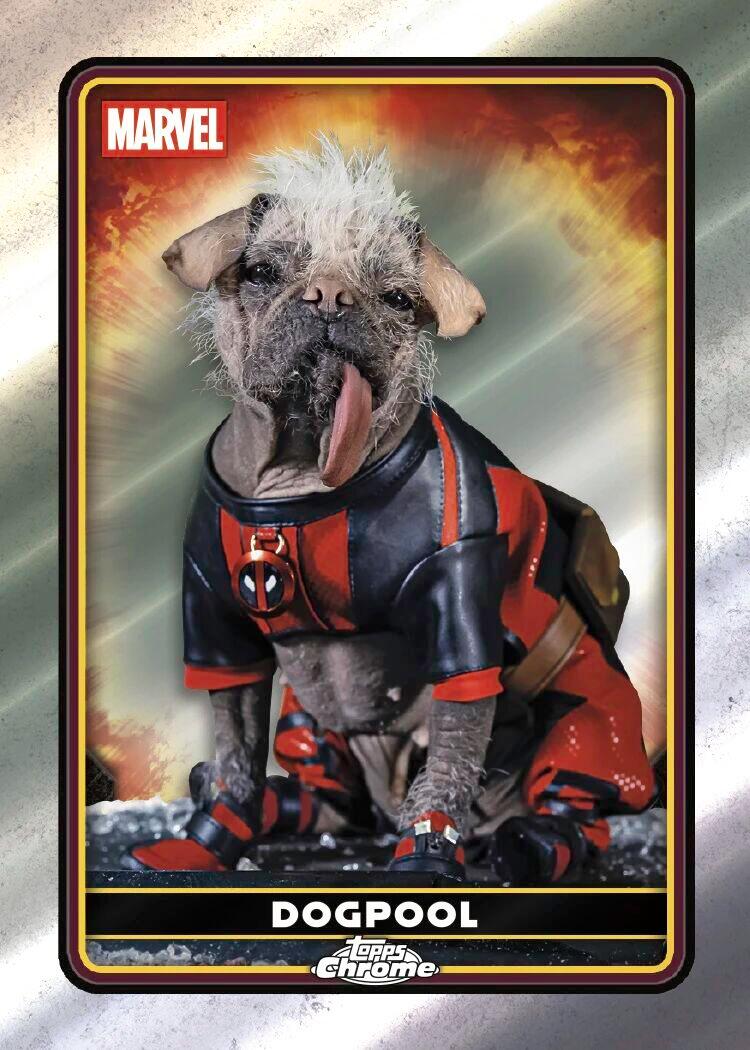 2025 Topps Chrome系列死侍收藏卡