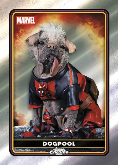 2025 Topps Chrome系列死侍收藏卡