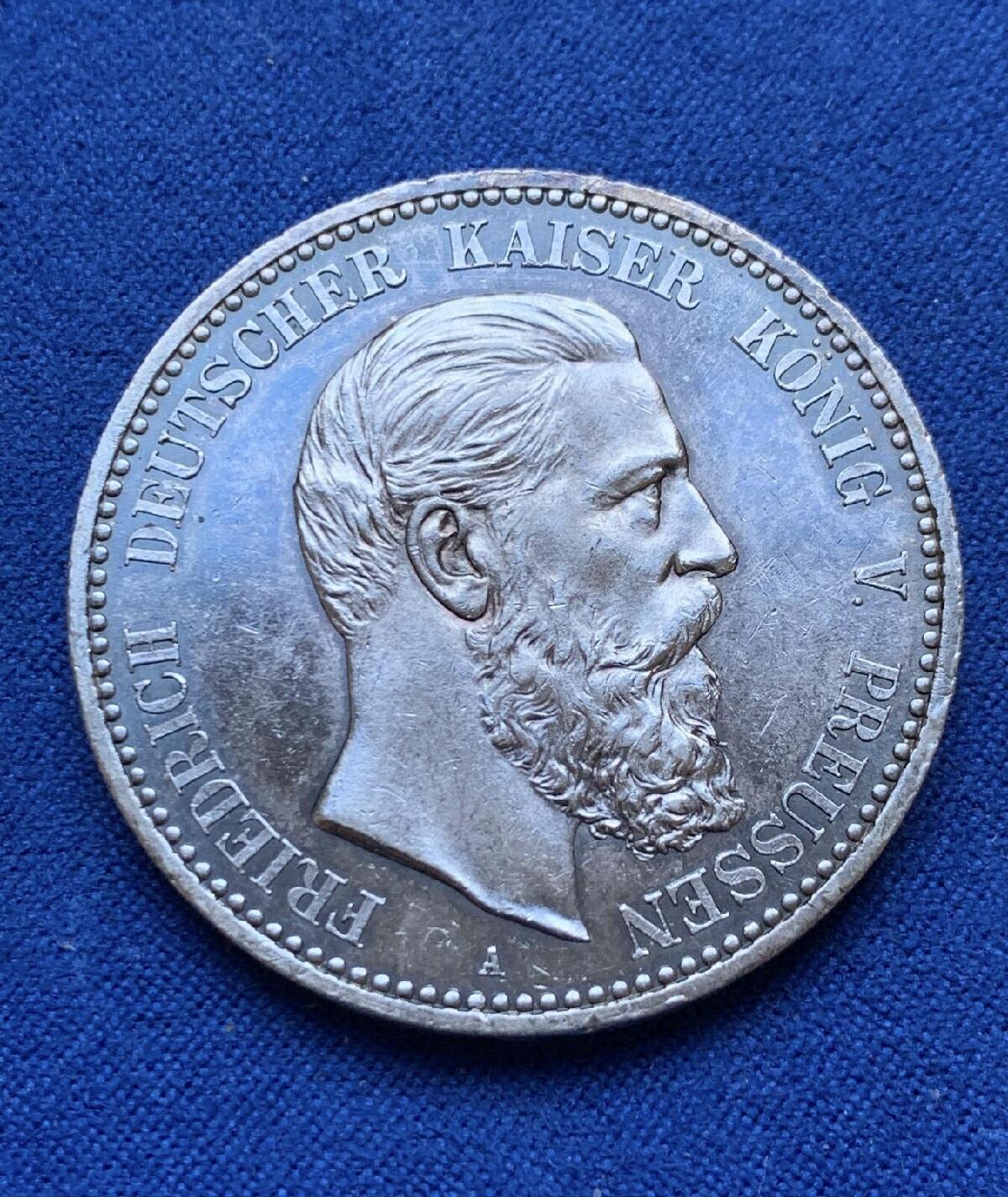 【美】1888普鲁士三皇5马克