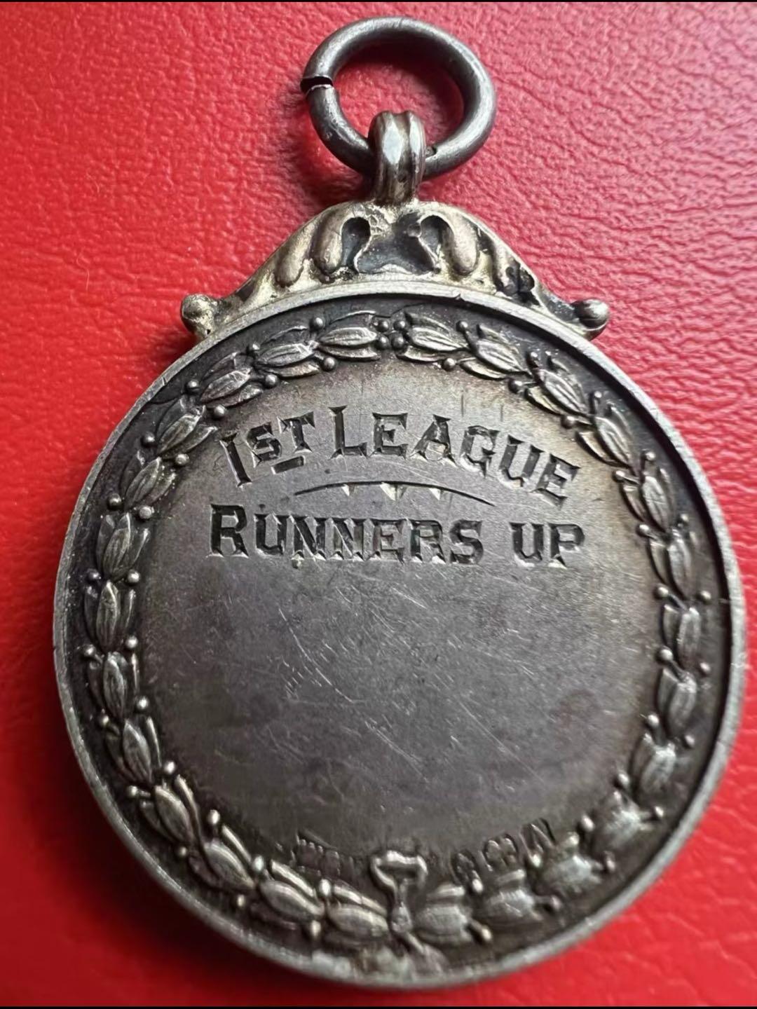 英属新加坡镀金银章