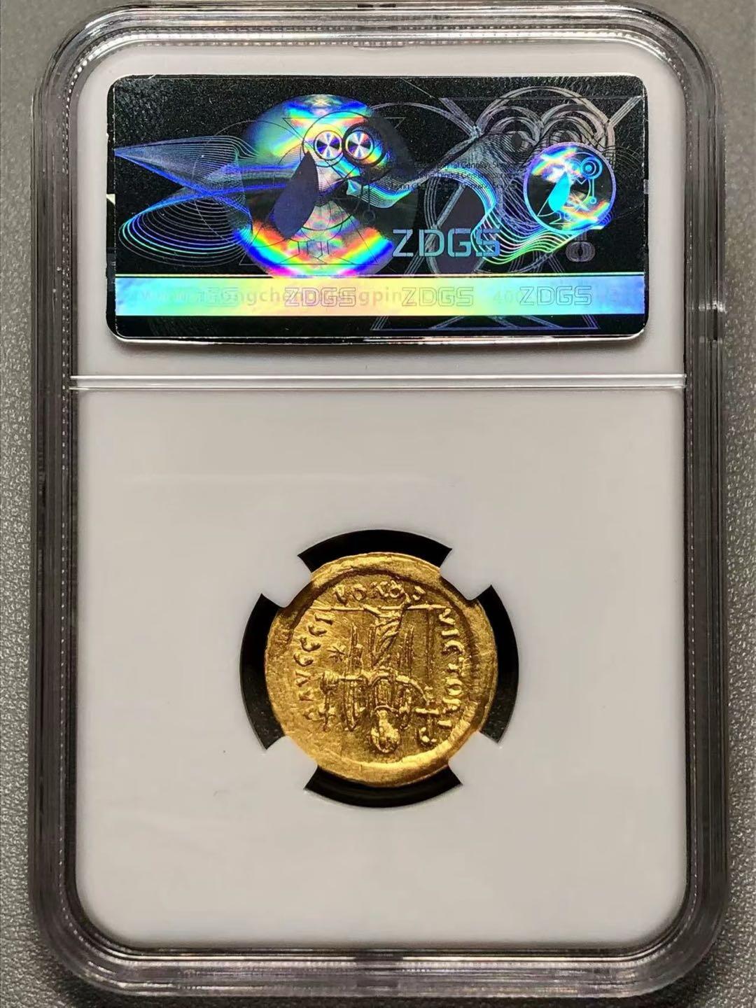 拜占庭帝国查士丁尼一世索利多金币