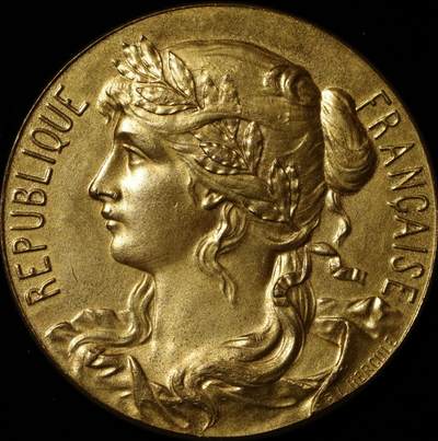 1899年巴黎国际博览会官方奖章