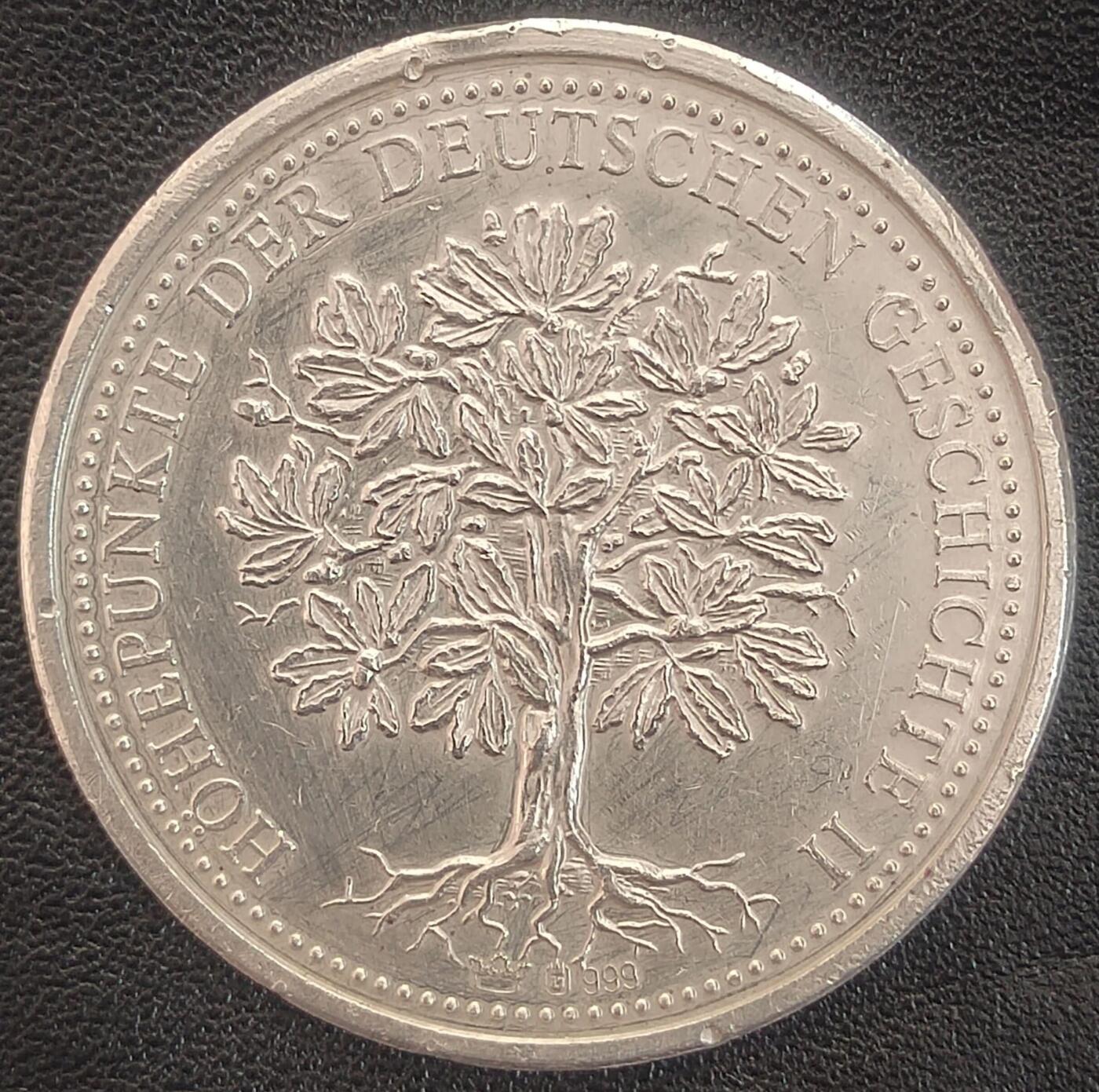 德国历史里程碑（Höhepunkte der deutschen Geschichte）”系列纪念银章