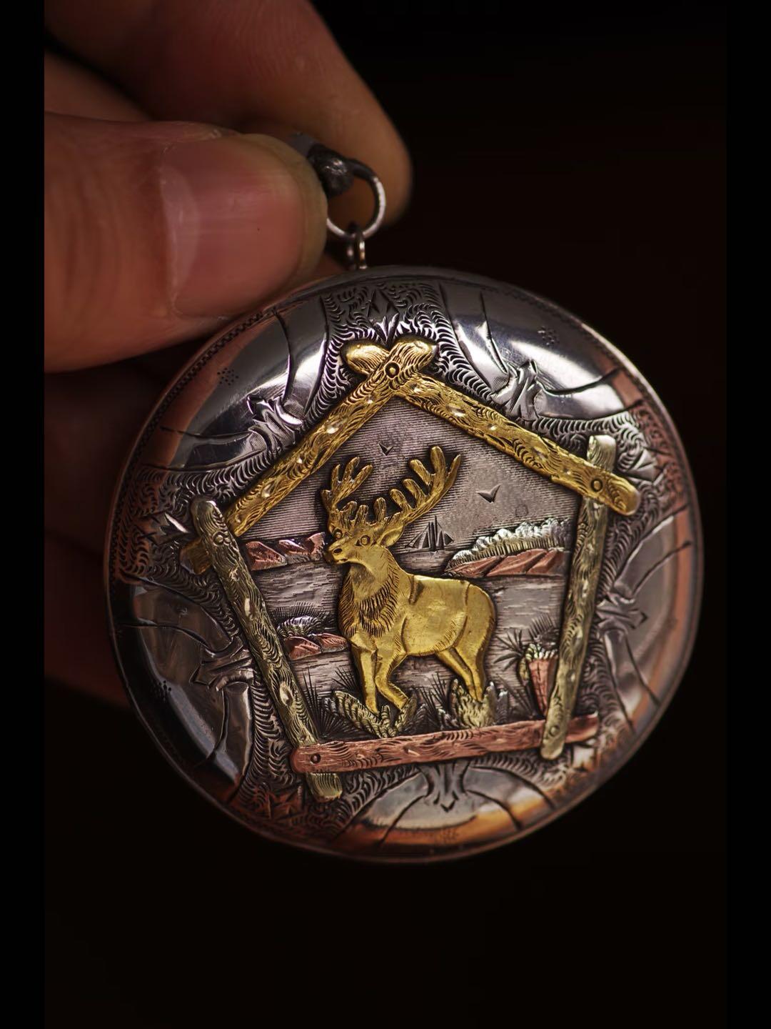 纳瓦霍三色金麋鹿