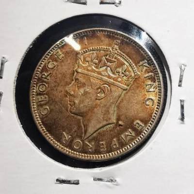 斐济乔六弗洛林银币