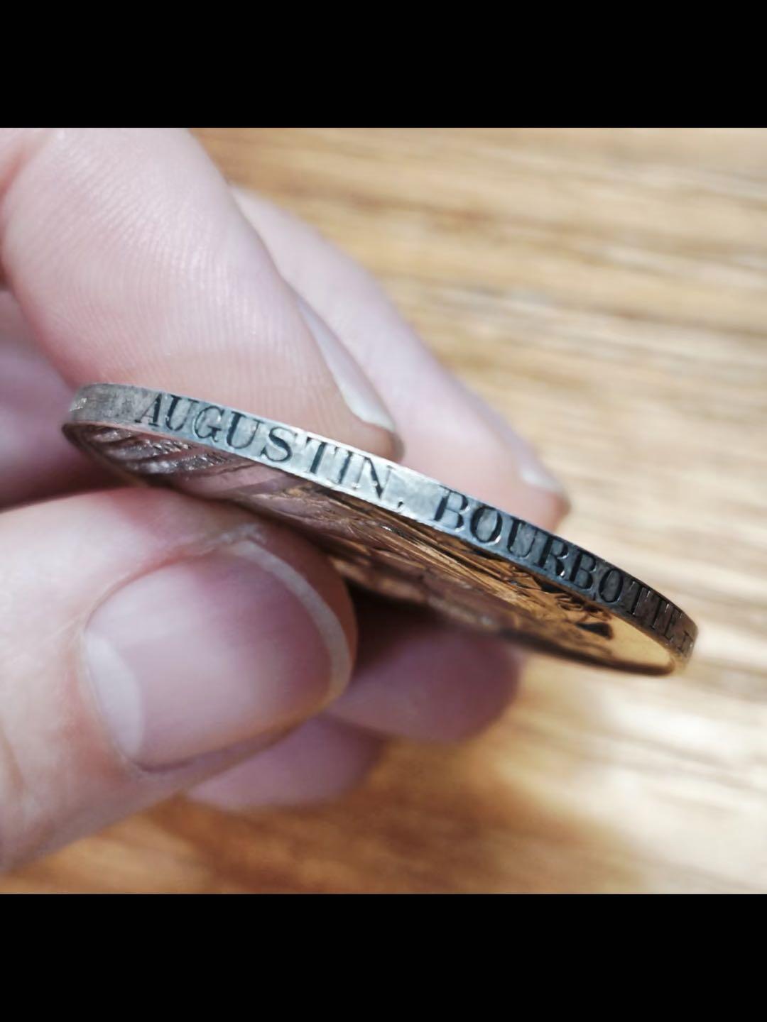 法国1864年结婚银章