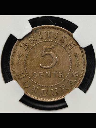 1911年英属洪都拉斯5分