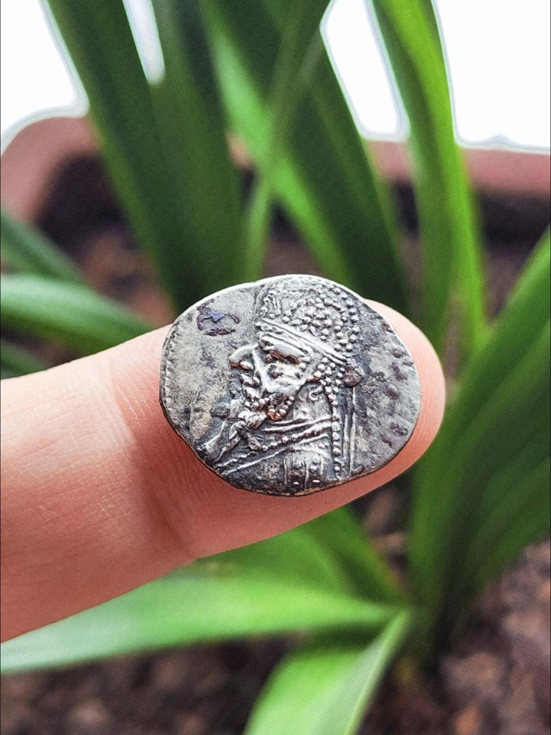 安息王朝米特拉达特斯二世1德拉克马银币