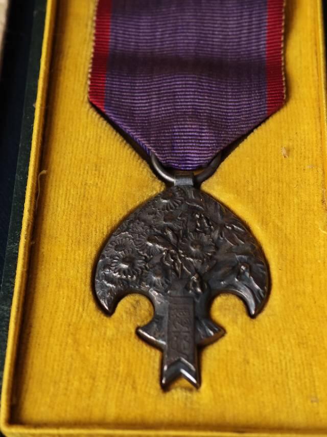 溥仪访日伪满皇帝访日纪念章