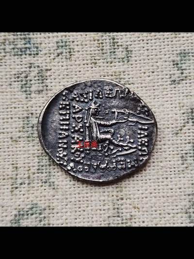 安息王朝米特拉达特斯二世1德拉克马银币