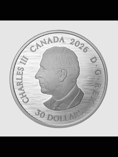 汤姆•汤姆森的《杰克松》—2026年加拿大2盎司纯银币