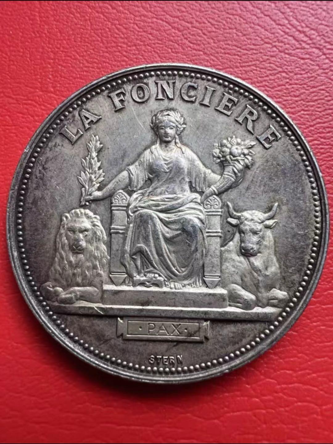 法国FONCIERE人寿保险公司银章