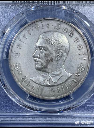 欣赏一下好币，这应该是那个著名的小胡子男人吧