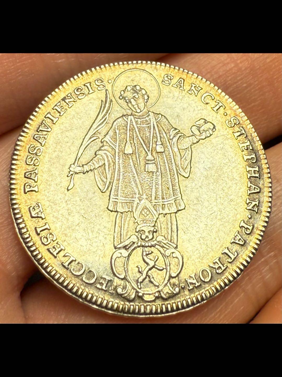 神圣罗马帝国帕绍1/4塔勒银币