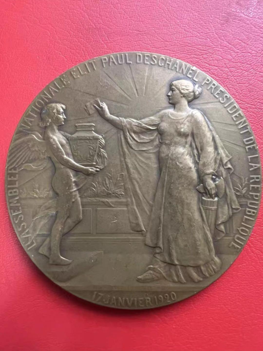 1920年法国选举铜章