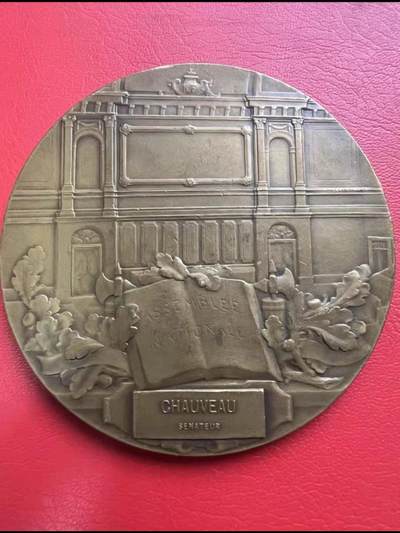 1920年法国选举铜章