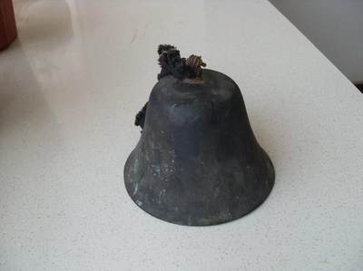 古董铜铃铛 风铃 广口铃 铜器 乡下老物！！