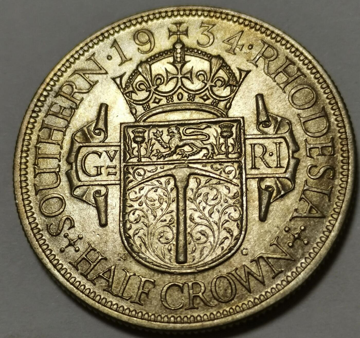 南罗德西亚（Southern Rhodesia）乔治五世时期流通硬币套装