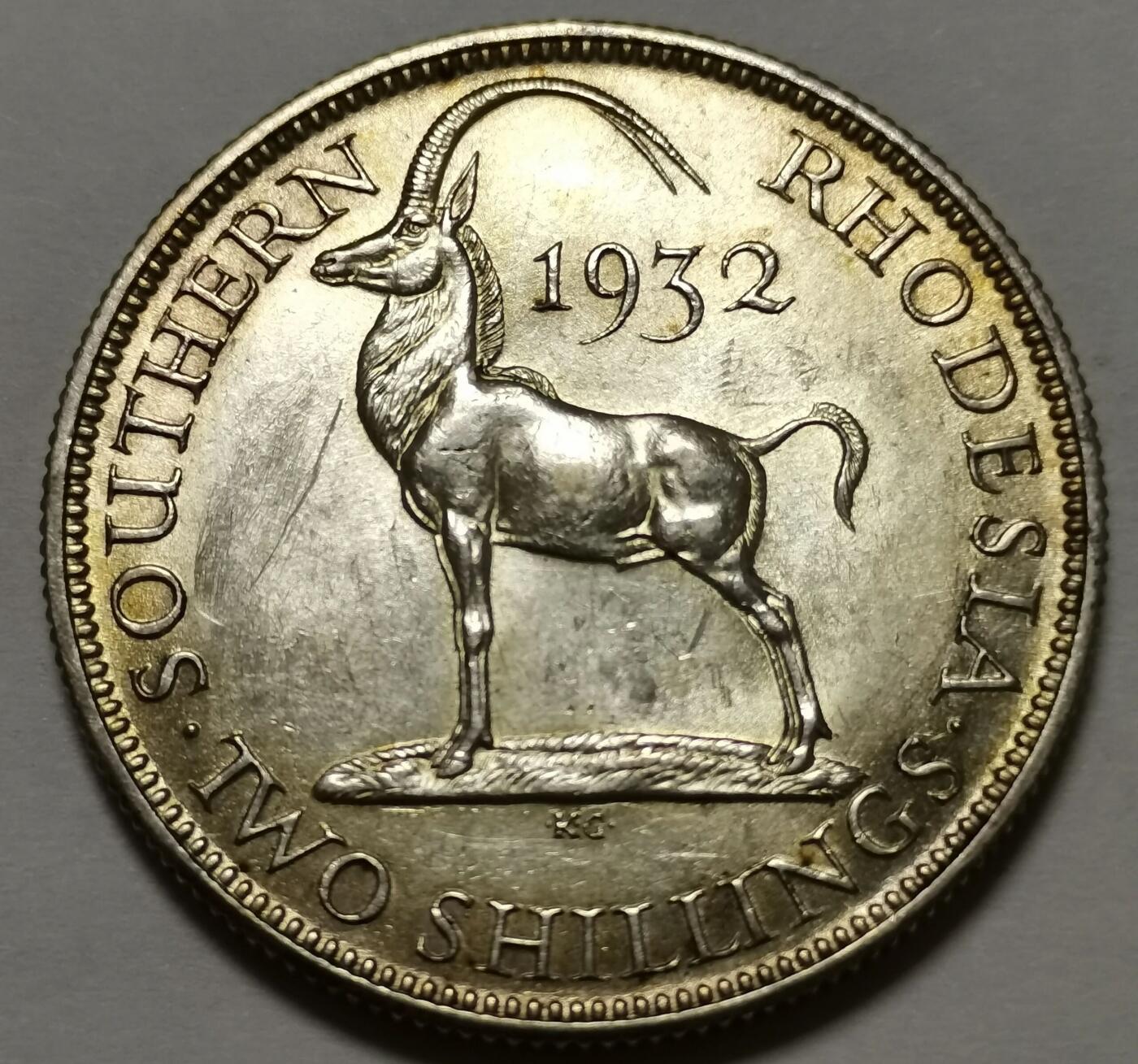 南罗德西亚（Southern Rhodesia）乔治五世时期流通硬币套装