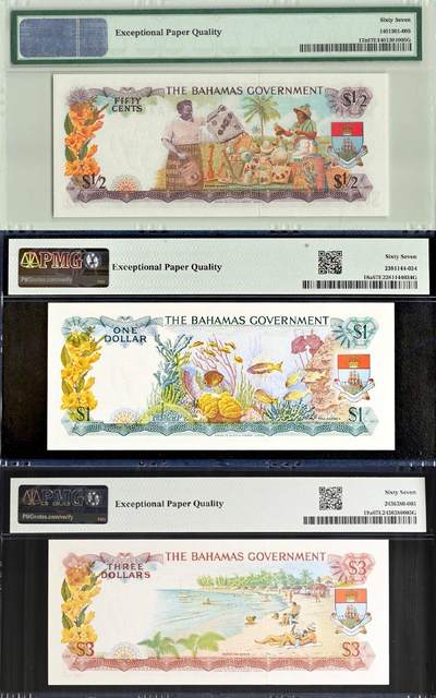 套英国G序列女王版塑料英镑纸币 • 材质：采用聚合物（塑料）材质，相比传统纸币更耐用、更难伪造。 •