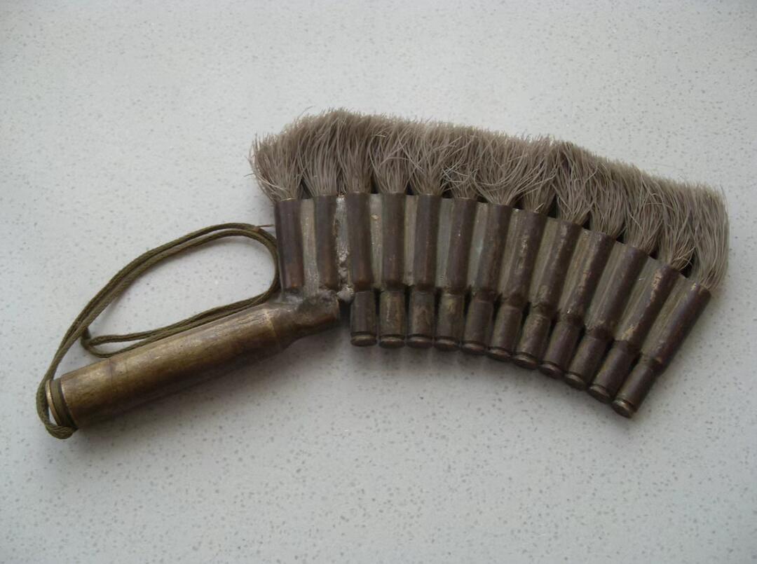 老弹壳毛刷 铜器 古玩 手工老物件！！