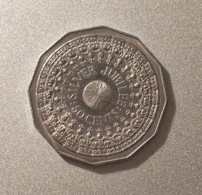 1977年澳大利亚银禧纪念50分硬币