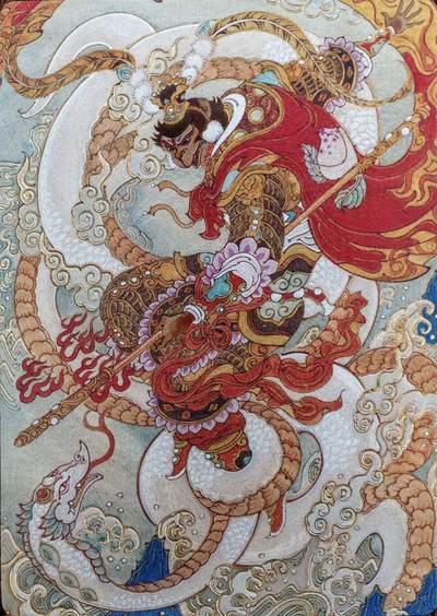 【美卡实拍】陈岱青悟空战灵蛇