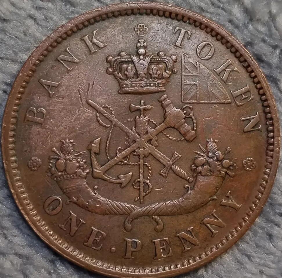 上加拿大银行代用币（1850年）