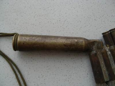 老弹壳毛刷 铜器 古玩 手工老物件！！