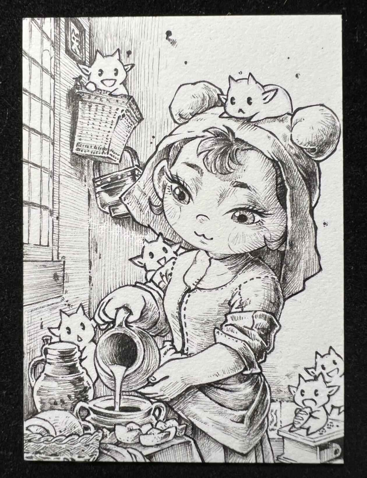 李尊奇-《倒牛奶的女仆》