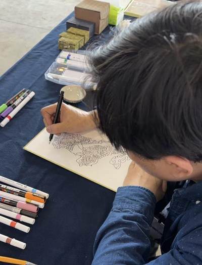 【珠海闹海荟】陈岱青老师现场签绘活动～