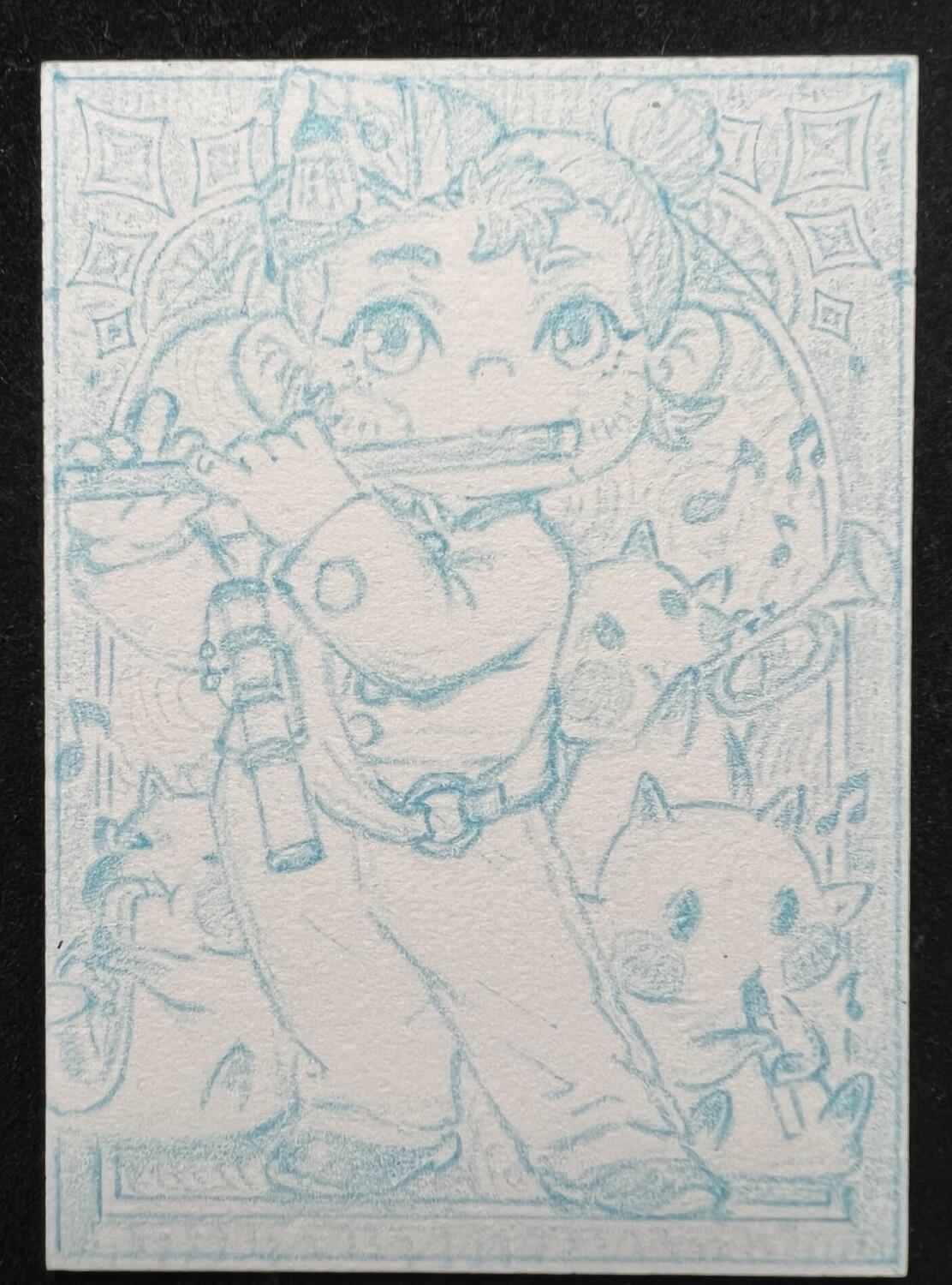 李尊奇-《吹笛子的少女》