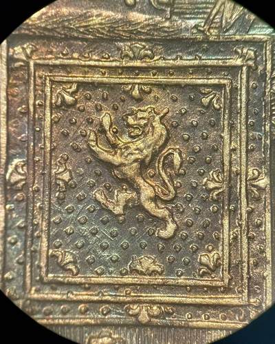 精致版半克朗，放大看细节，非常漂亮